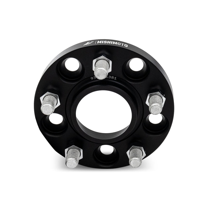 Wheel-Spacers,-5X120,-67.1-Center-Bore,-M14x1.25,-20Mm-Thick,-Black