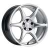 Kansei Wheels Kansei K11S Tandem 19x10.5in / 5x114.3 BP / 12mm Offset / 73.1mm Bore - Hyper Silver Wheel