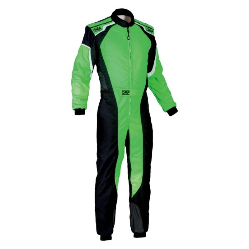 OMP Racing OMP KS-3 Overall Green/Black - Size 160 (For Children)