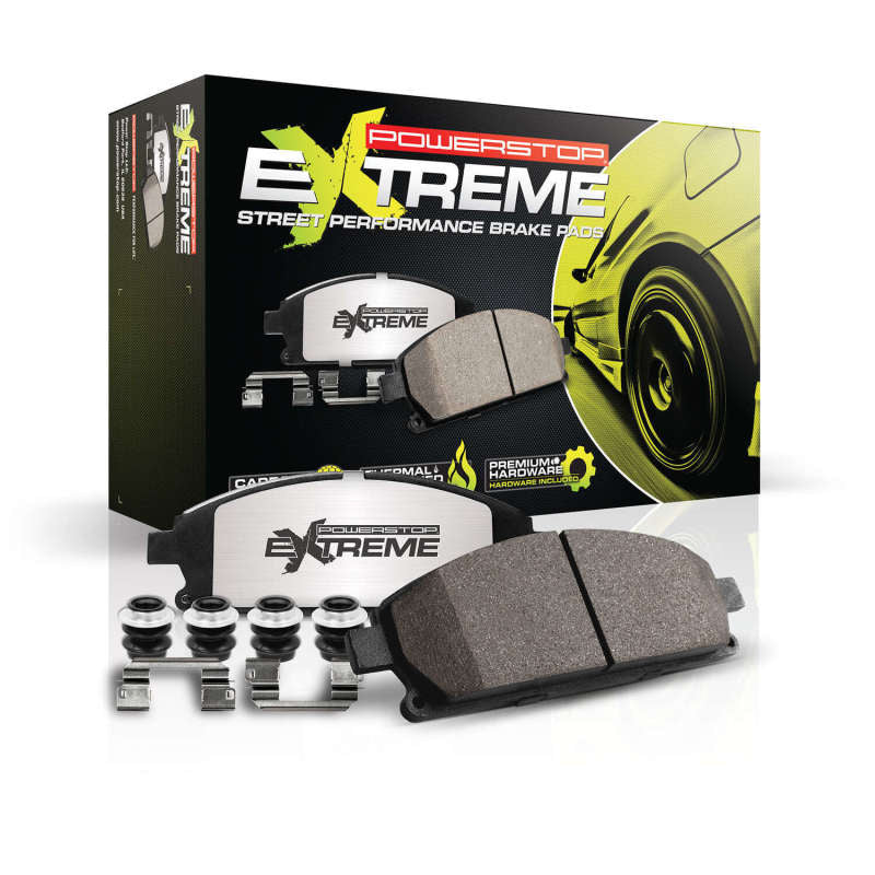 PowerStop Power Stop 2011 Mercedes-Benz G55 AMG Rear Z26 Extreme Street Brake Pads w/Hardware