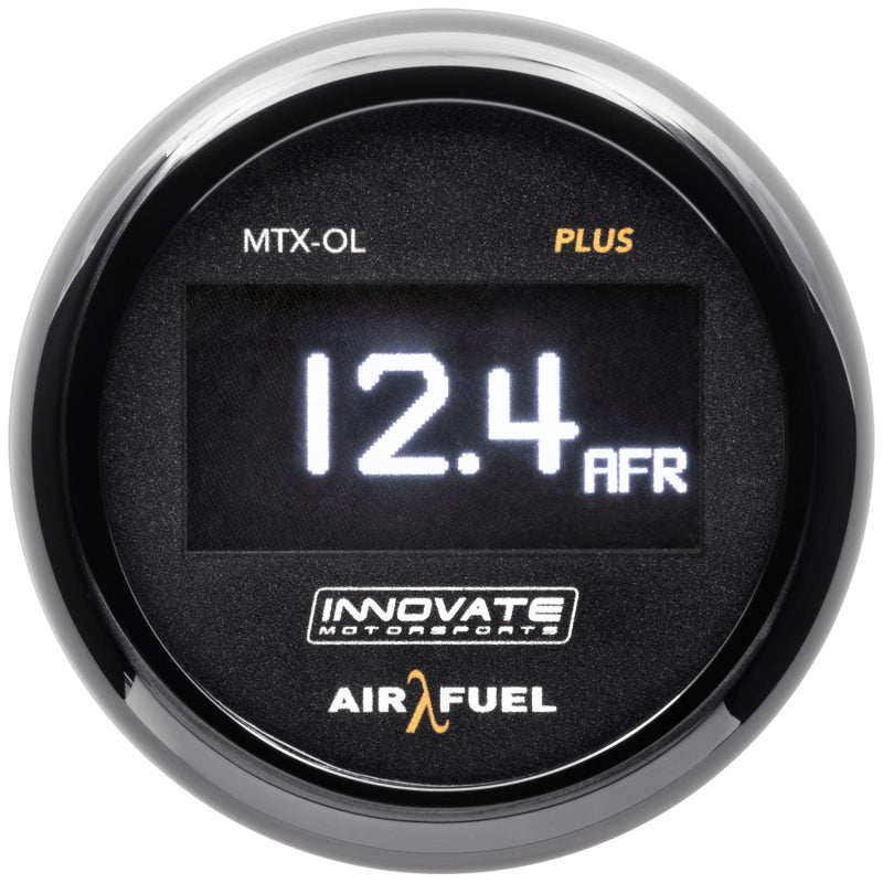 Innovate Motorsports Innovate MTX-OL PLUS Wideband Digital Air/Fuel Ratio OLED Gauge Kit 3ft w/O2 Sensor