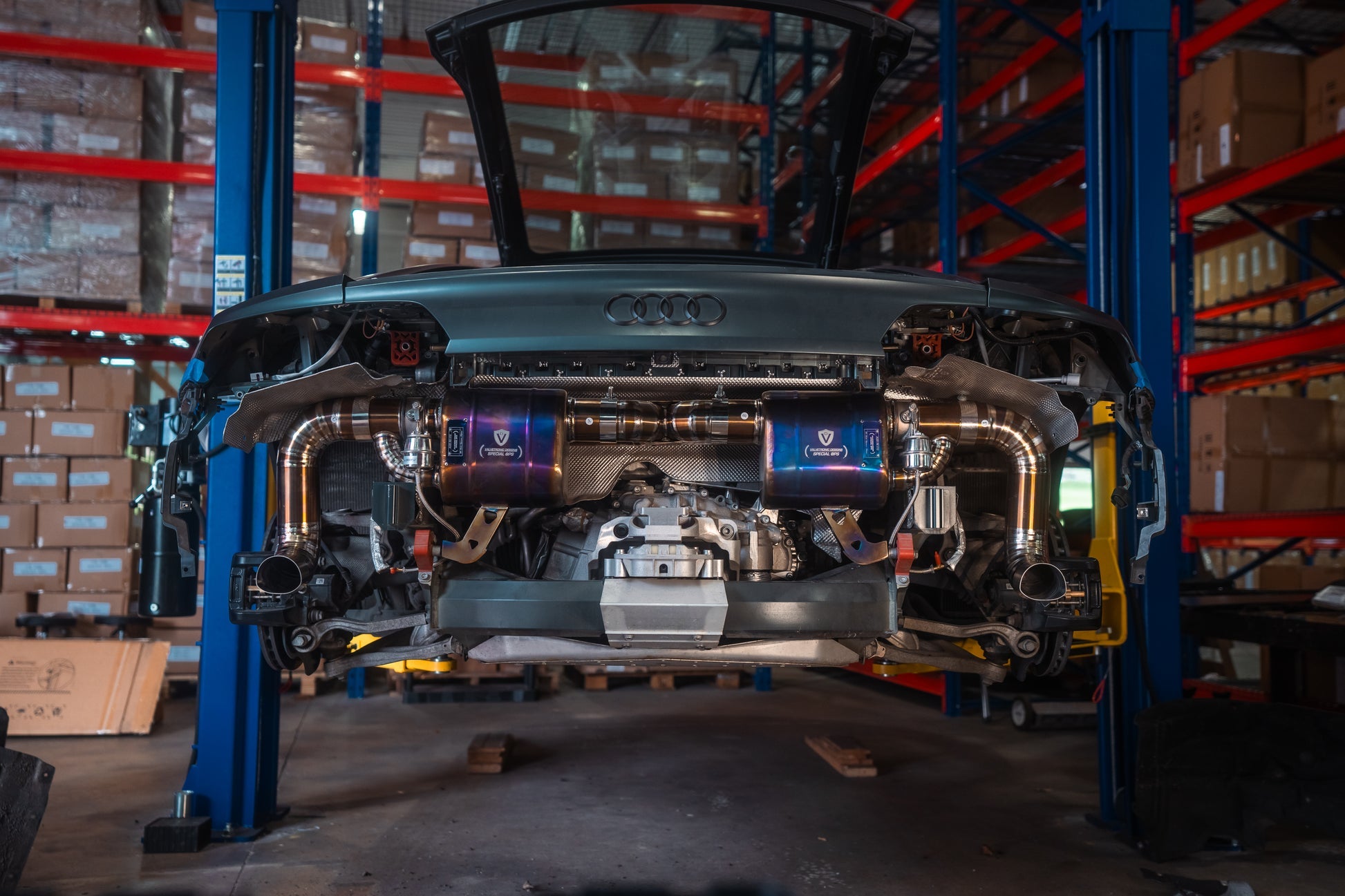 Valvetronic Designs - Audi R8 V10 Gen 2 2017+ Valved Sport Exhaust System - Titanium Grade 5