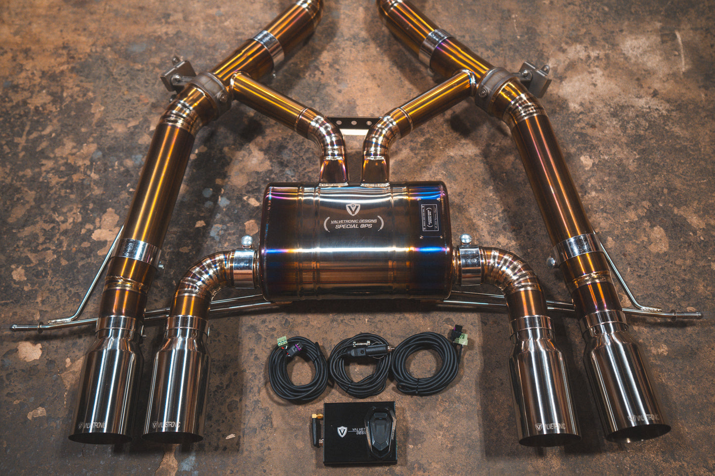 Valvetronic Designs - BMW G8X M3 / M4 Valved Sport Exhaust System - Grade 5 Titanium