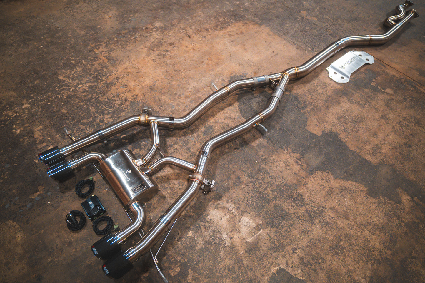 Valvetronic Designs - BMW G8X M3 / M4 Valved Sport Exhaust System - Stainless