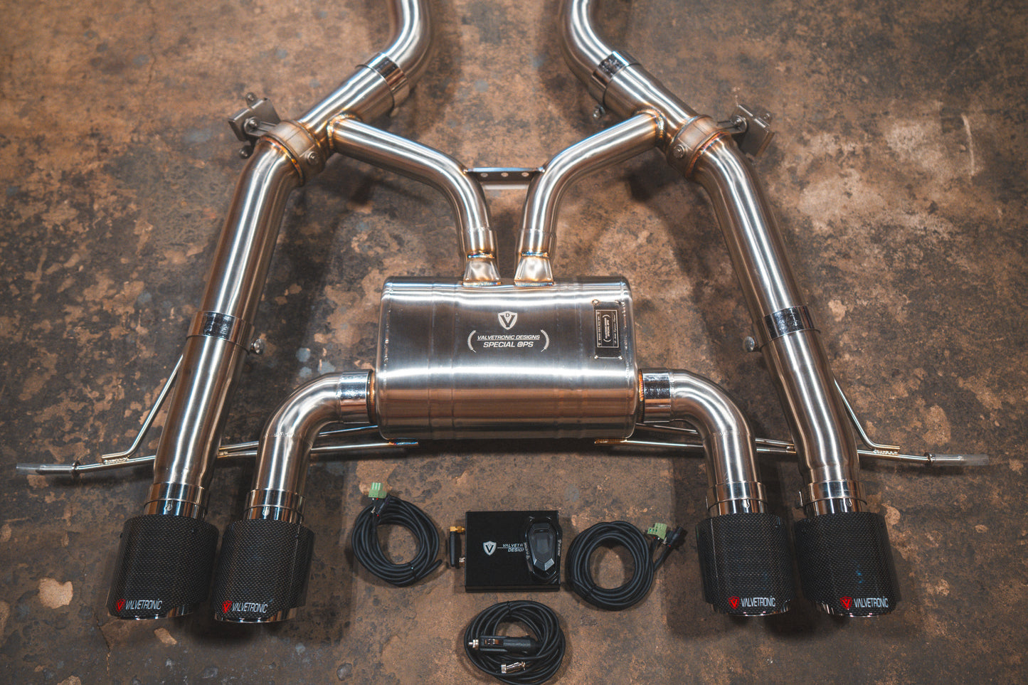 Valvetronic Designs - BMW G8X M3 / M4 Valved Sport Exhaust System - Stainless