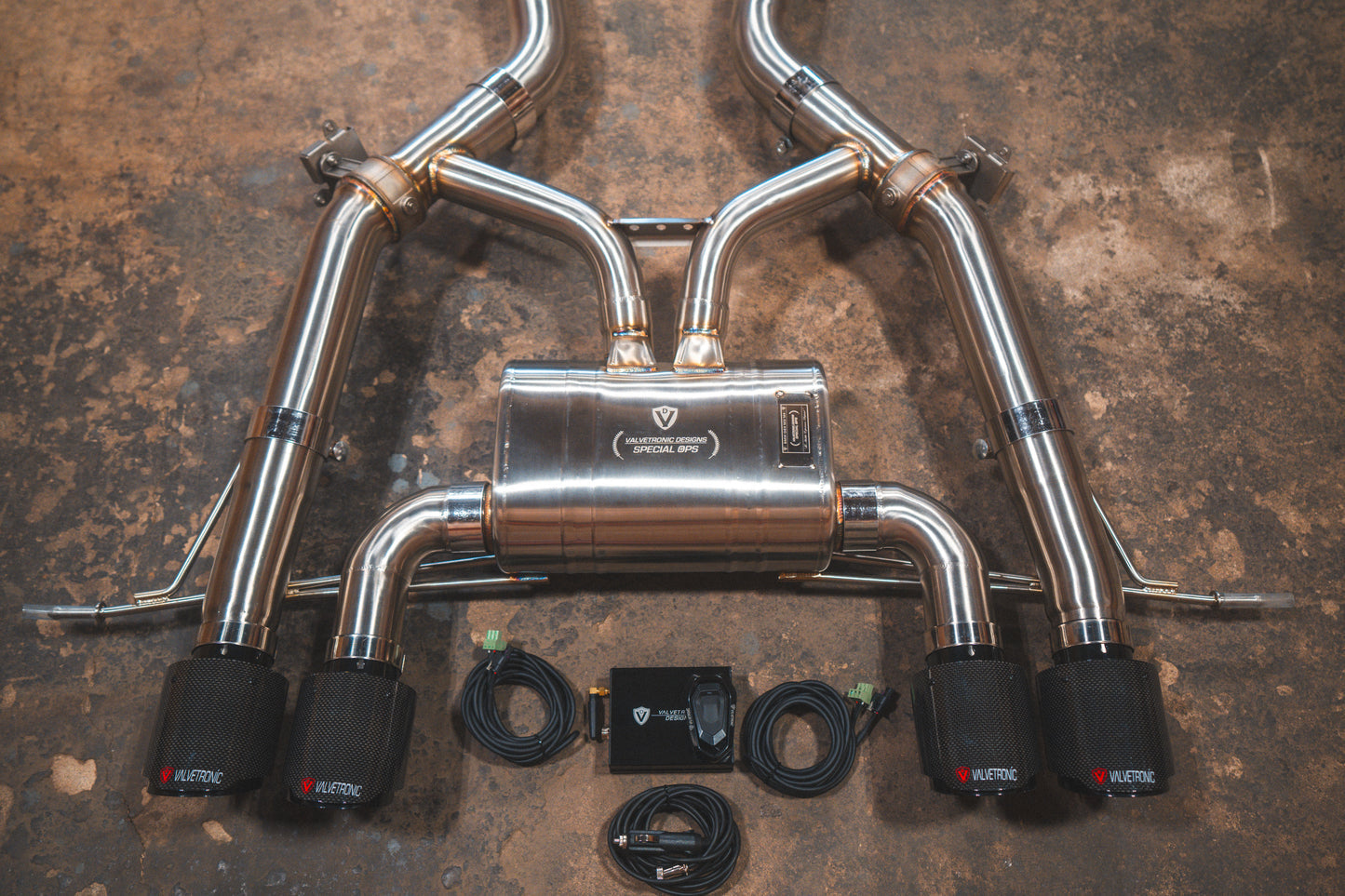 Valvetronic Designs - BMW G8X M3 / M4 Valved Sport Exhaust System - Stainless