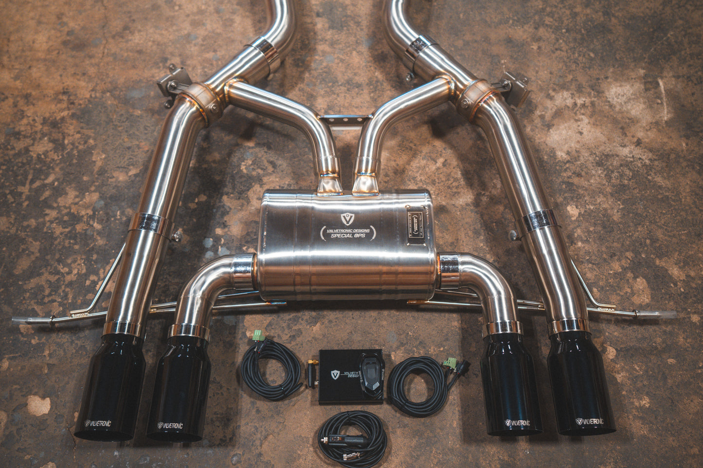 Valvetronic Designs - BMW G8X M3 / M4 Valved Sport Exhaust System - Stainless