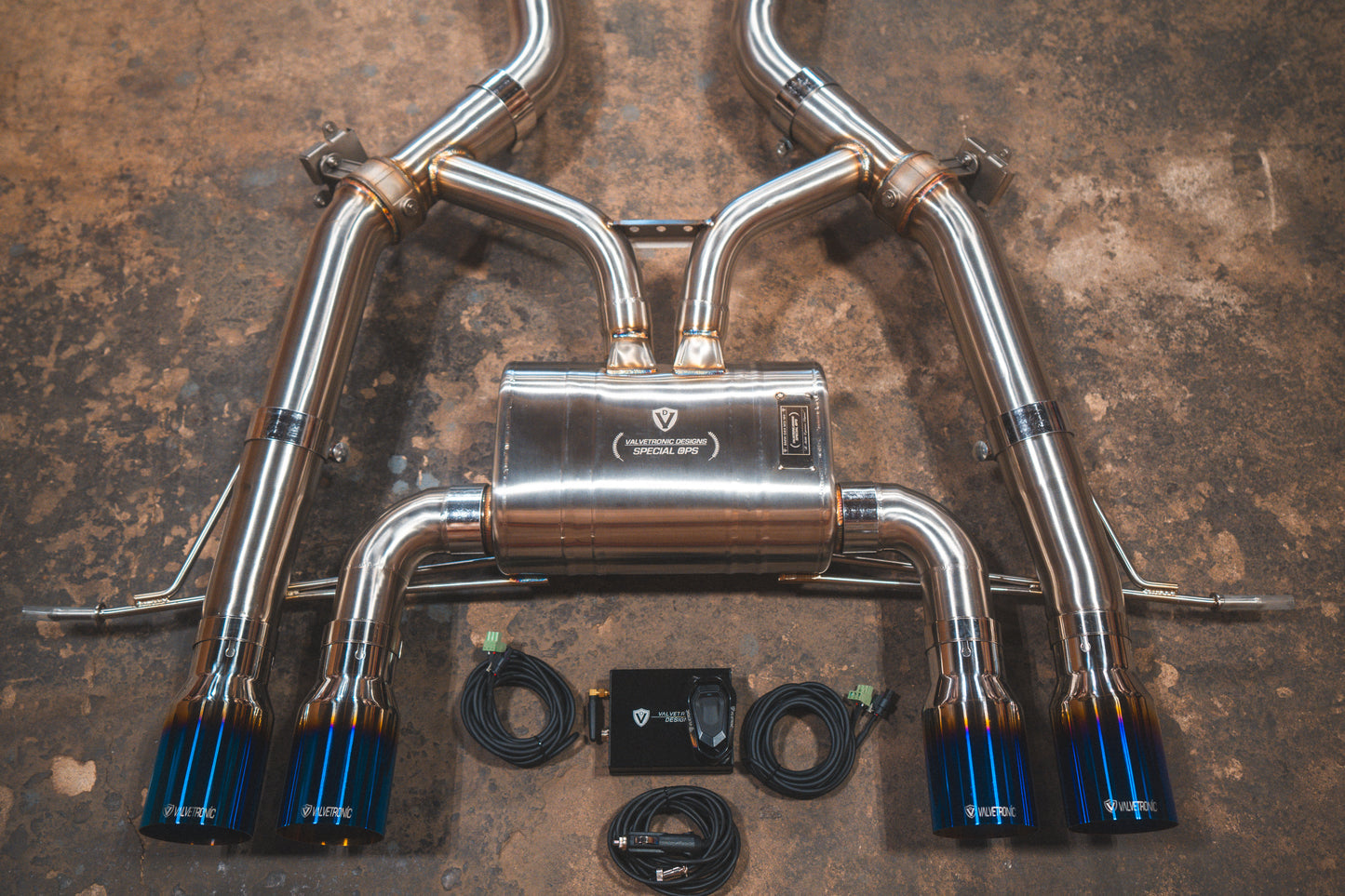 Valvetronic Designs - BMW G8X M3 / M4 Valved Sport Exhaust System - Stainless