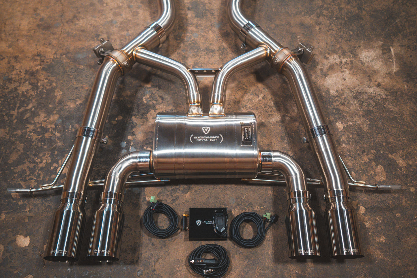 Valvetronic Designs - BMW G8X M3 / M4 Valved Sport Exhaust System - Stainless