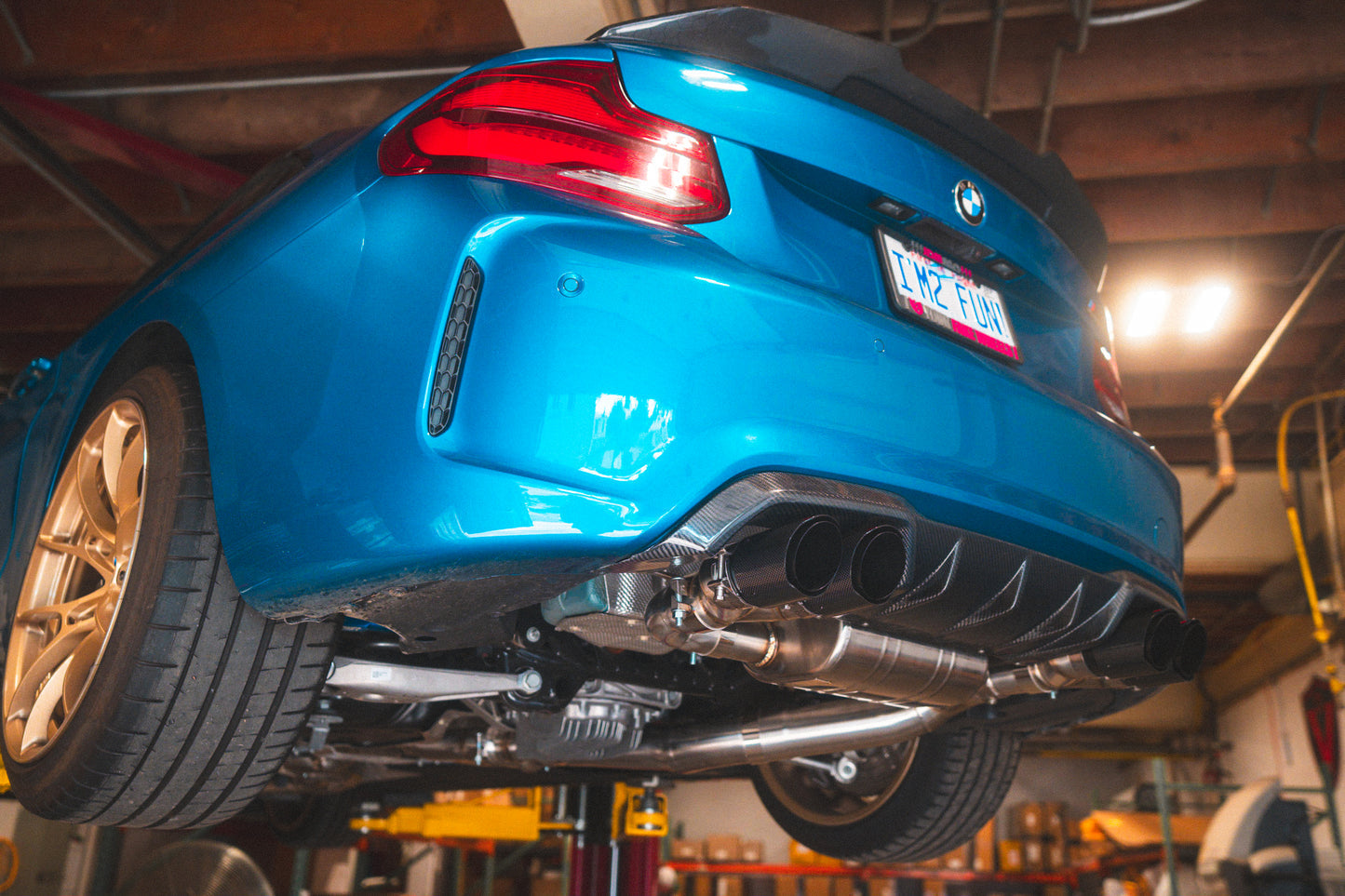 Valvetronic Designs - BMW M2 (S55) Competition Equal Length Valved Sport Exhaust System - Titanium