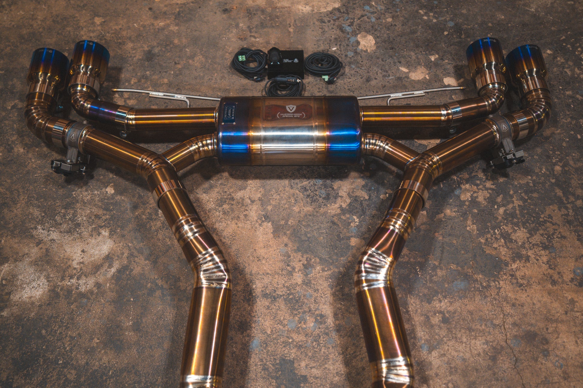 Valvetronic Designs - BMW X5M / X6M F95 / F96 Valved Sport Exhaust System - Titanium