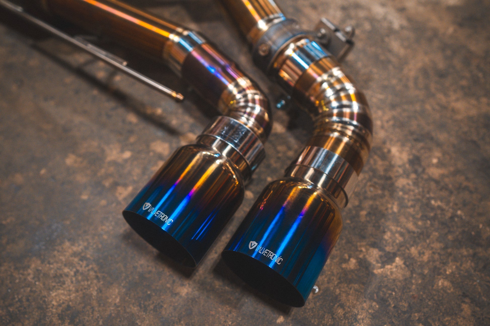 Valvetronic Designs - BMW X5M / X6M F95 / F96 Valved Sport Exhaust System - Titanium