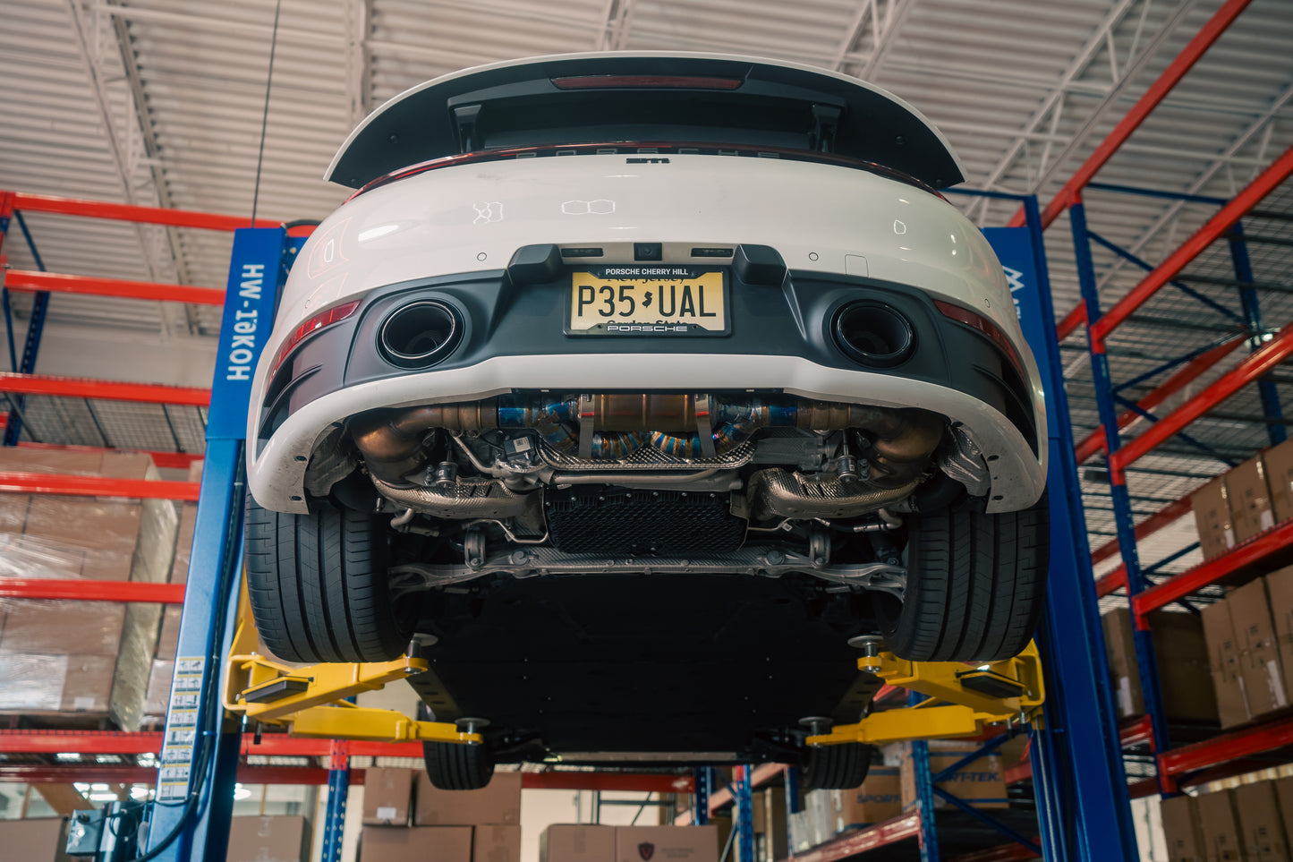 Valvetronic Designs - Porsche 992 Turbo Valved Sport Exhaust System - Titanium