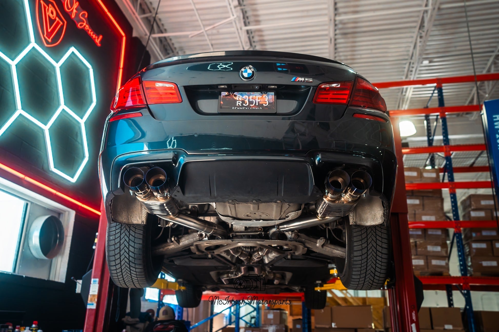 Valvetronic Designs - BMW F10 M5 / F12 M6 / F06 M6 Valved Sport Exhaust System - Titanium