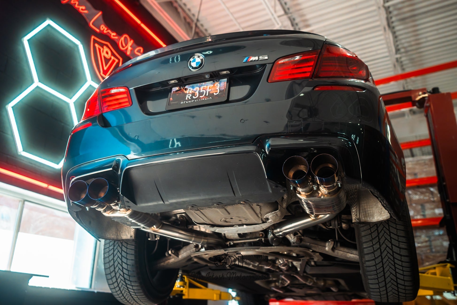 Valvetronic Designs - BMW F10 M5 / F12 M6 / F06 M6 Valved Sport Exhaust System - Titanium