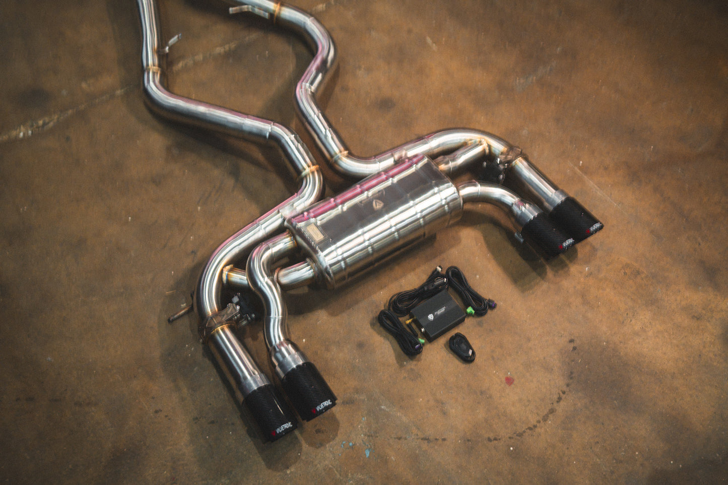 Valvetronic Designs - BMW F85 X5M / F86 X6M Valved Sport Exhaust System - Stainless