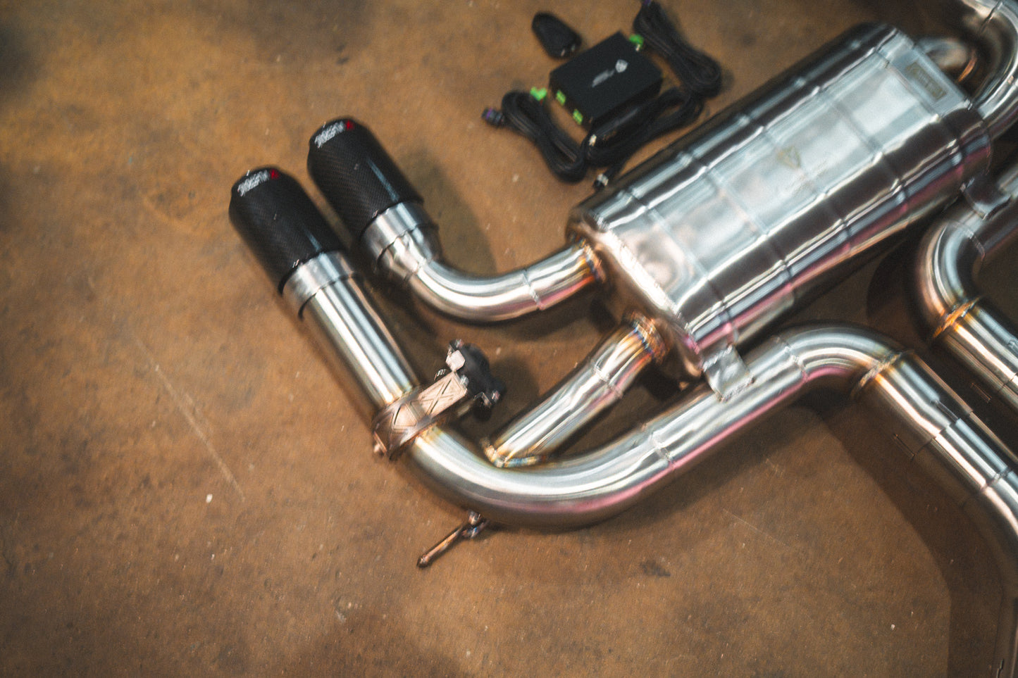 Valvetronic Designs - BMW F85 X5M / F86 X6M Valved Sport Exhaust System - Stainless