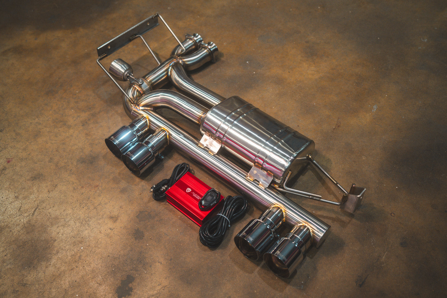 Valvetronic Designs - BMW E46 M3 Valved Sport Exhaust - Section 3 - Stainless Steel