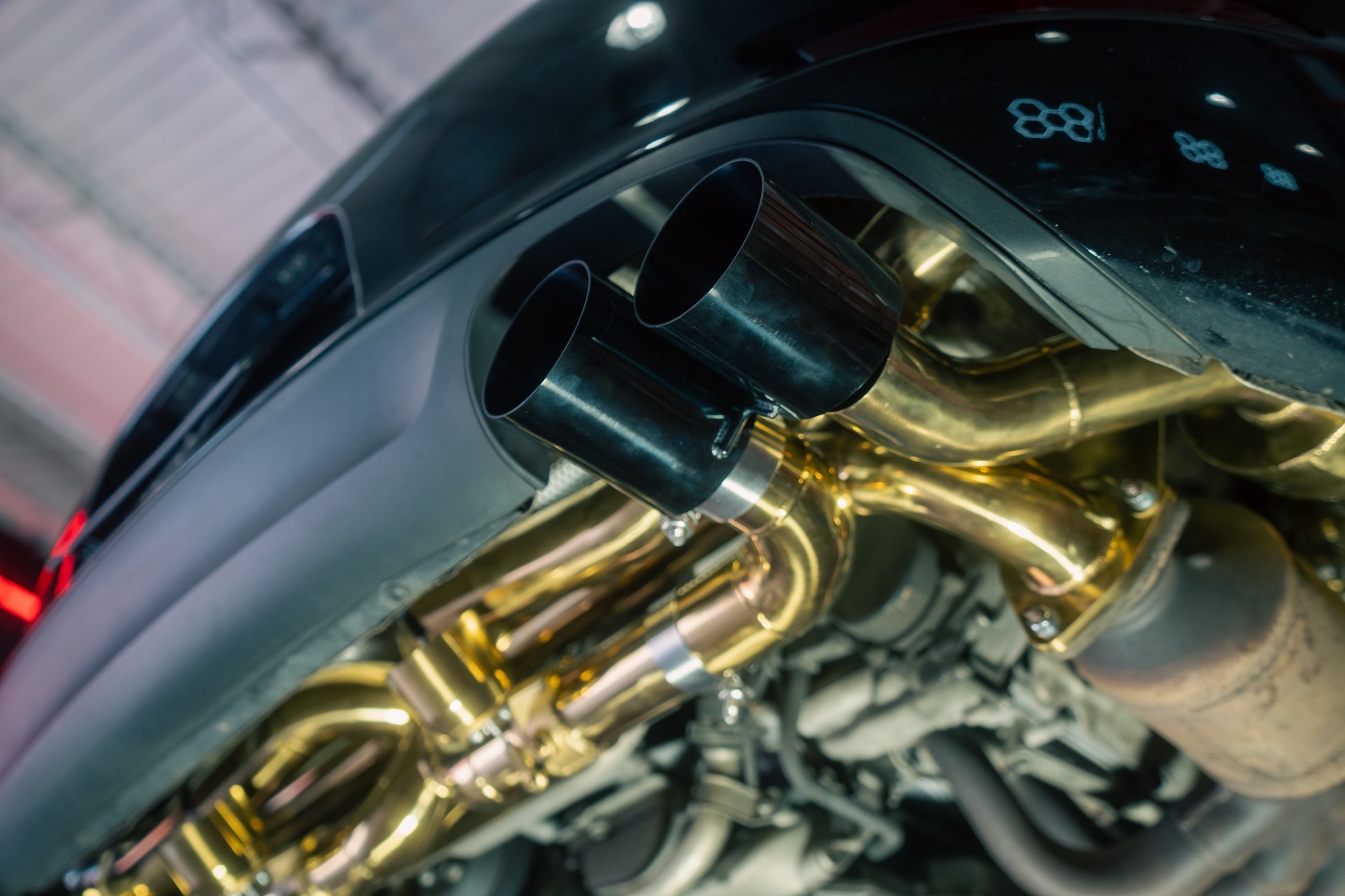 Valvetronic Designs - Porsche 991.1 Carrera /S/GTS Valved Sport Exhaust System - Anodized Gold