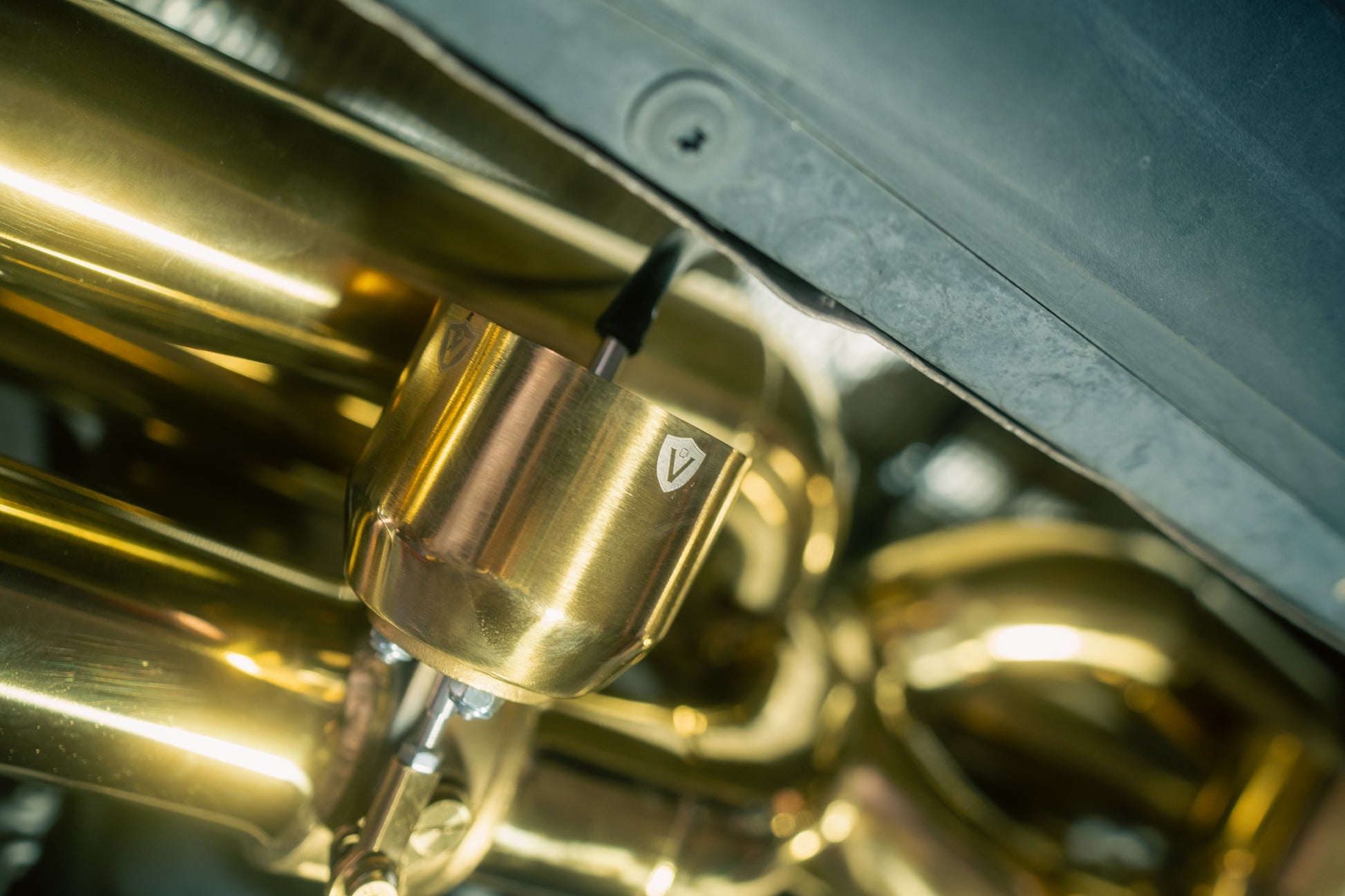 Valvetronic Designs - Porsche 991.1 Carrera /S/GTS Valved Sport Exhaust System - Anodized Gold