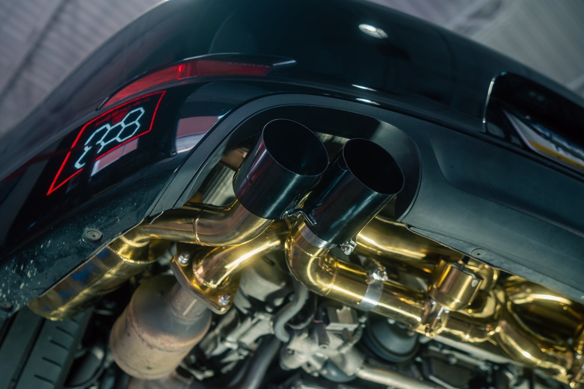 Valvetronic Designs - Porsche 991.1 Carrera /S/GTS Valved Sport Exhaust System - Anodized Gold