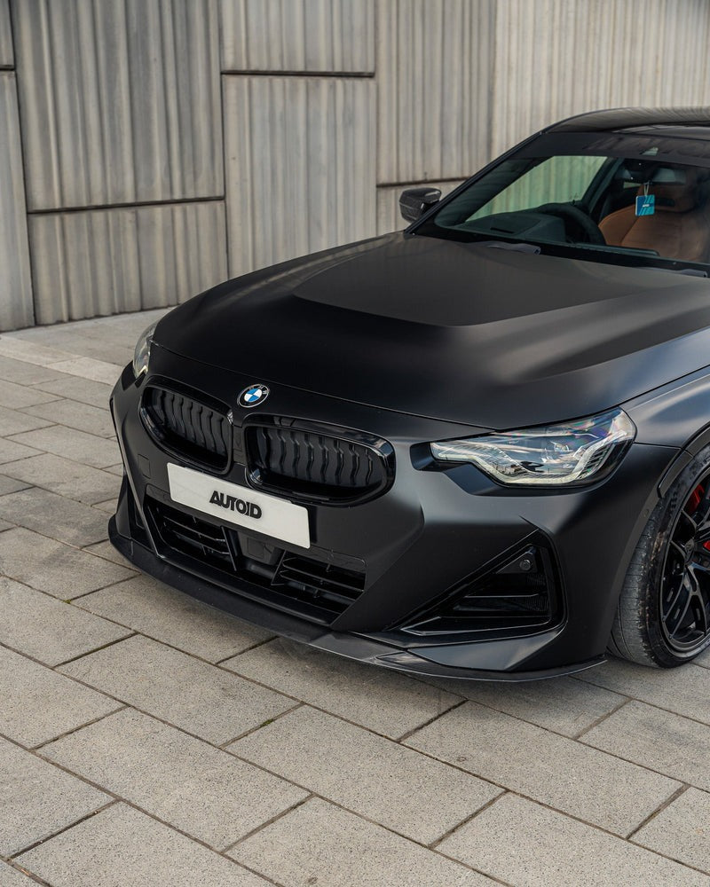 TRE Pre-Preg Carbon Fiber ID-01 Front Splitter - BMW G42 M Sport and M240i (2021+)