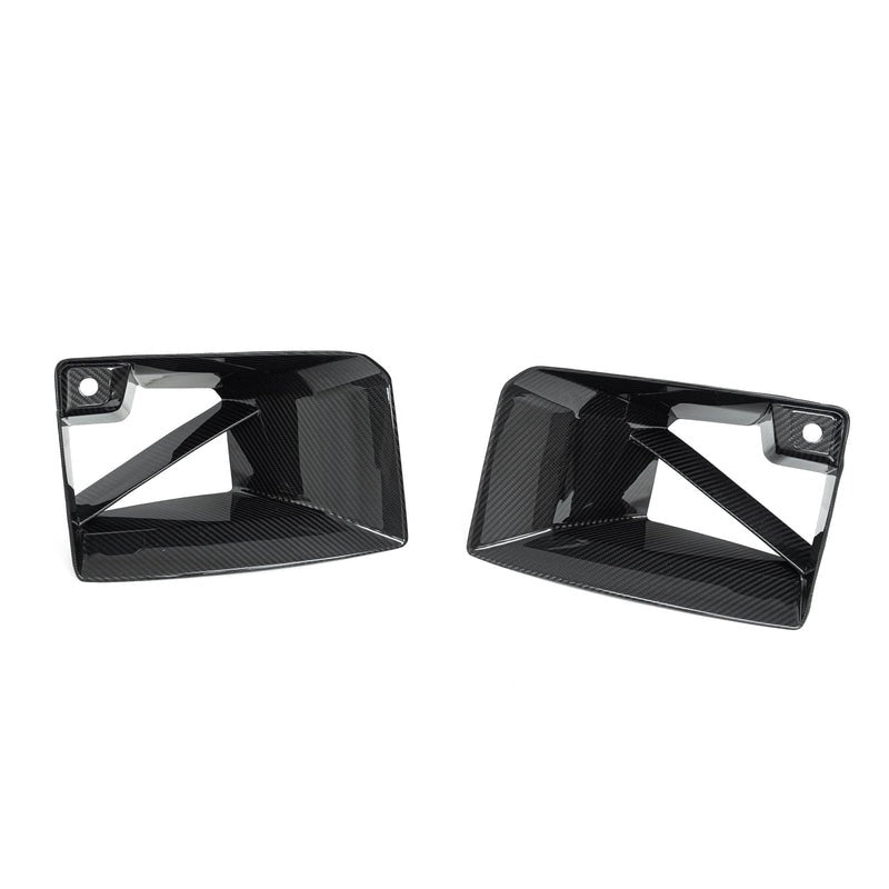 TRE Pre-Preg Carbon Fiber Performance Front Ducts Inserts - BMW G87 M2 (2023+)