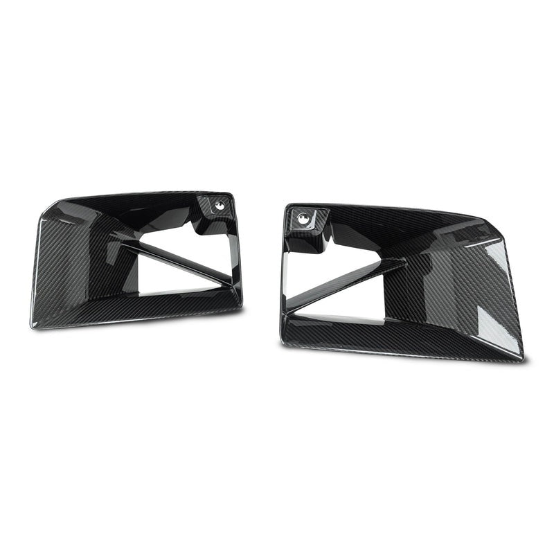 TRE Pre-Preg Carbon Fiber Performance Front Ducts Inserts - BMW G87 M2 (2023+)