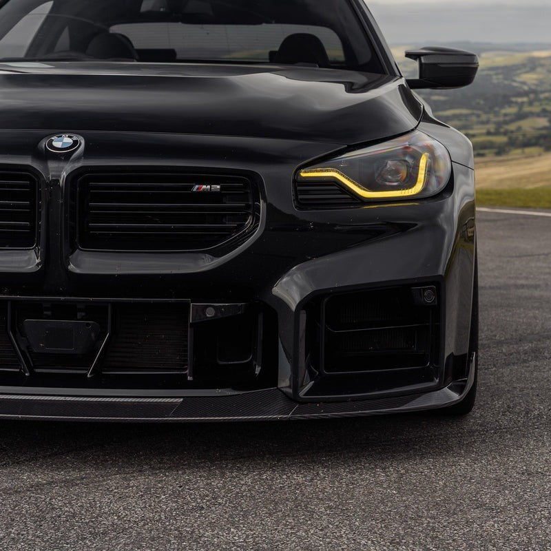 TRE TR87 Carbon Fiber Front Splitter With Winglets - BMW G87 M2 (2023+)