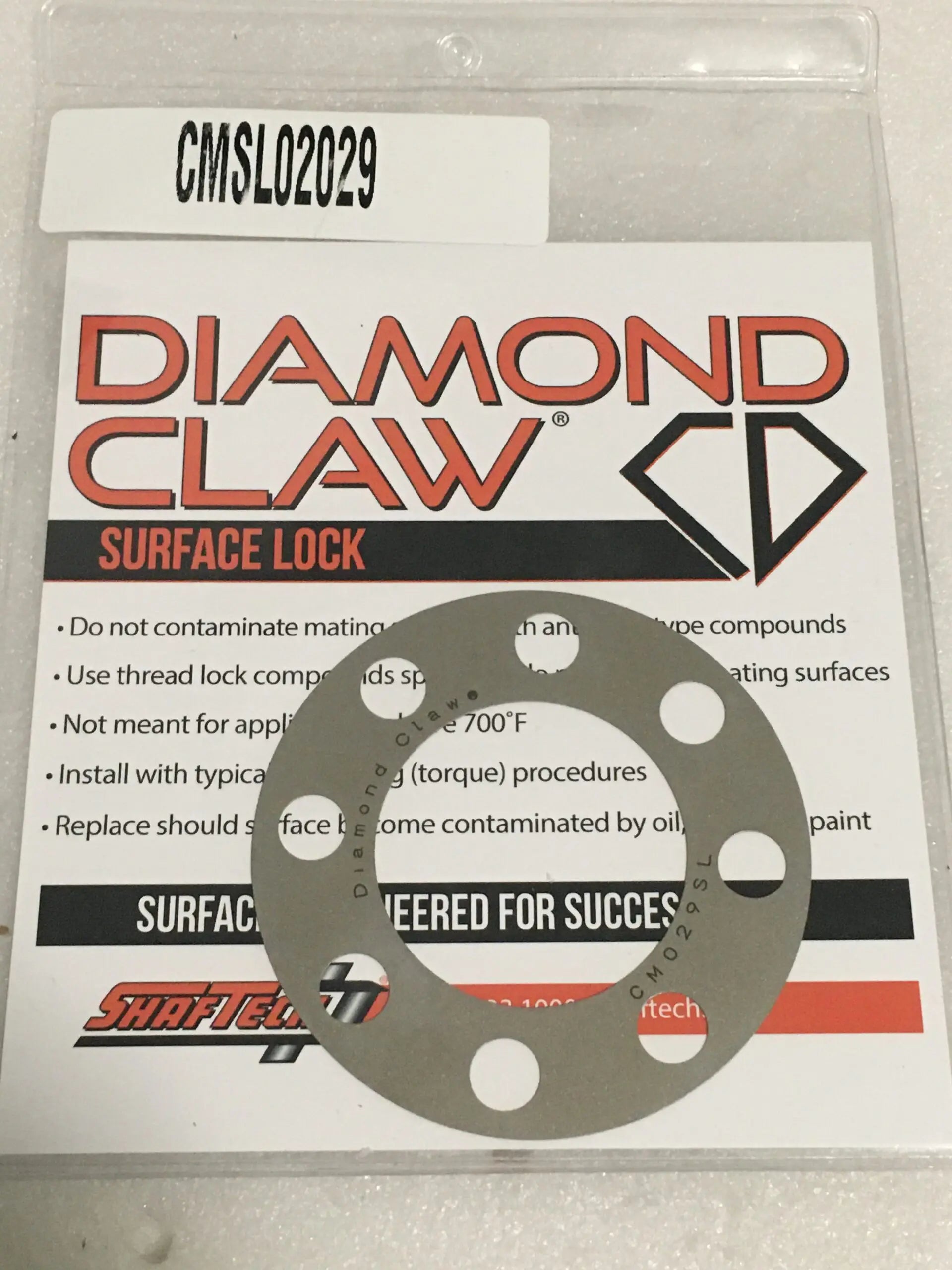 Ringer Racing Diamond Claw Flywheel Crank Flange Surface Lock Shim