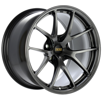 BBS RI-A 18x8.5 5x112 ET38 Diamond Black Wheel -82mm PFS Required