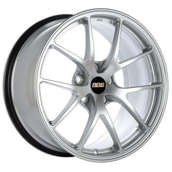 BBS RI-A 18x9 5x114.3 ET50 82mm PFS Required Silver Wheel