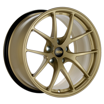 BBS RI-A 18x9 5x114.3 ET50 82mm PFS Required Gold Wheel