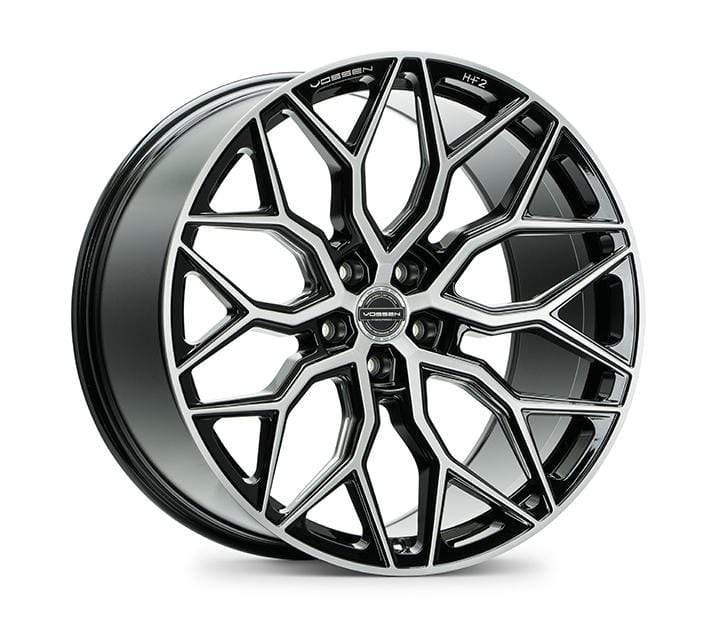 Vossen HF-2 22" 5x130 Wheel in Brushed Gloss Black