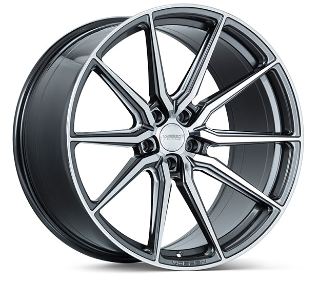 Vossen HF-3 20" 5x114.3 Wheel in Gloss Graphite Polished