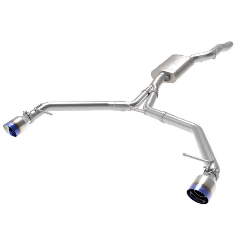 Mach-Force-Xp-13-16-Audi-Allroad-L4-Ss-Axle-Back-Exhaust-W-Blue-Flame-Tips