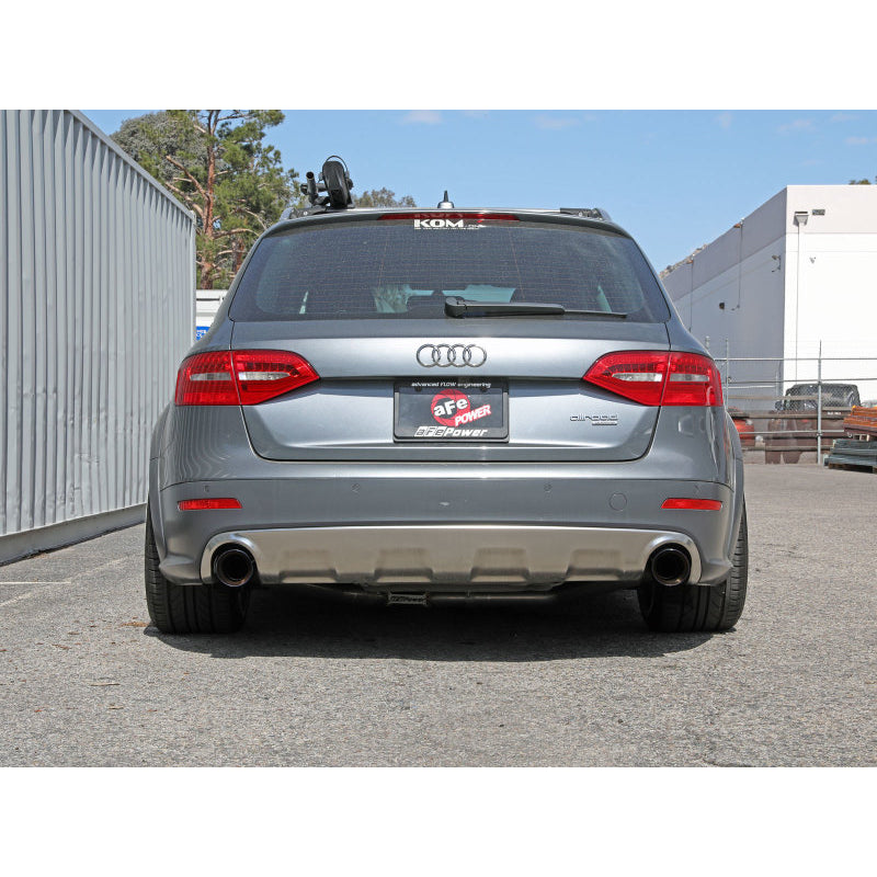 Mach-Force-Xp-13-16-Audi-Allroad-L4-Ss-Axle-Back-Exhaust-W-Blue-Flame-Tips