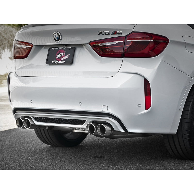 Mach-Force-Xp-3.5In.-304-Ss-CB-Exhaust-WO-Muffler-15-18-Bmw-X5-M-V8-4.4L-(Tt)---Polished-Tip