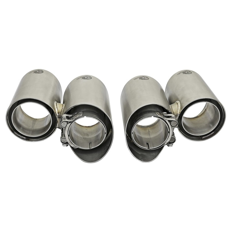 Mach-Force-Xp-304-Ss-Oe-Exhaust-Tips-Polished-12-16-Porsche-911-(C2s-991)-H6-3.8L