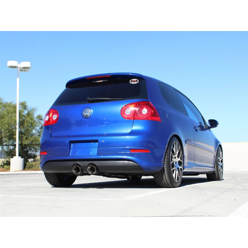 Machforce-Xp-2-12In-Ss-304-Cat-Back-Exhausts-W-Polished-Dual-Tips-2008-Vw-Golf-R32-V6-3.2L-Mkv