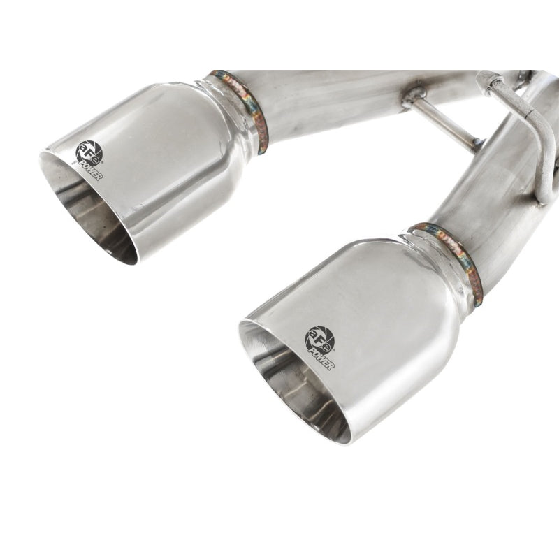 Machforce-Xp-2-12In-Ss-304-Cat-Back-Exhausts-W-Polished-Dual-Tips-2008-Vw-Golf-R32-V6-3.2L-Mkv