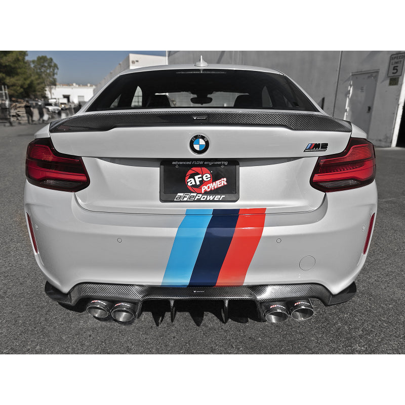 Machforce-Xp-Exhausts-Cat-Back-Ss-19-21-Bmw-M2-Competition-L6-3.0L-WCarbon-Fiber-Tips