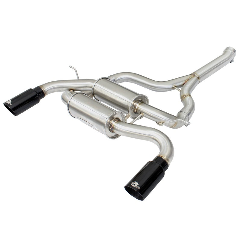 Machforce-Xp-Ss-304-Black-Tip-2.5In-Dia-Axle-Back-Exhaust-12-15-Bmw-335I-(F30)-3.0L-(T)