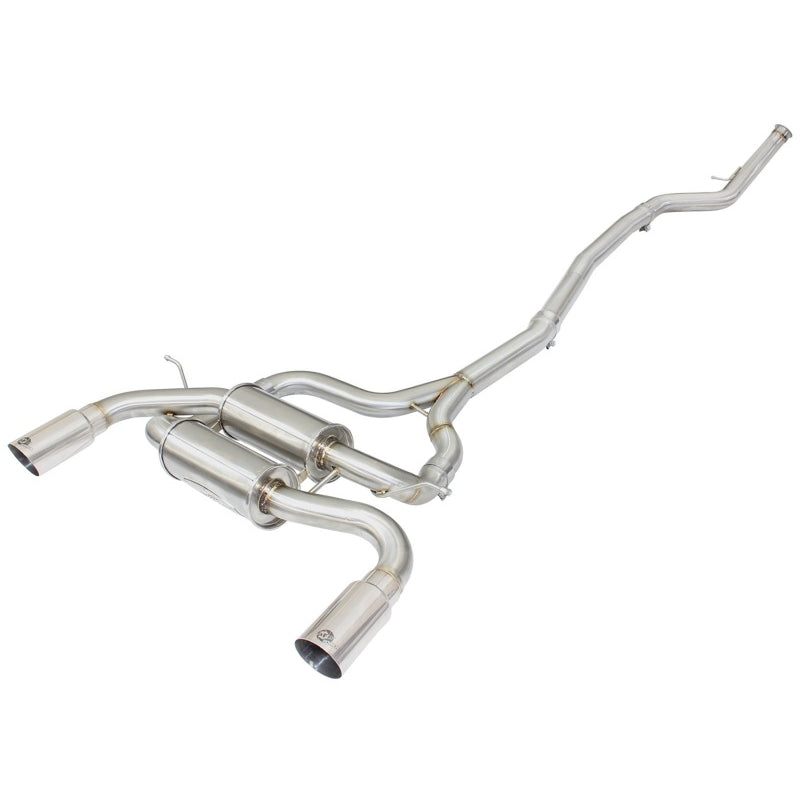 Machforce-Xp-Ss-304-Polish-Tip-2.5In-Dia-Cat-Back-Exhaust-12-14-Bmw-335I-(F30)-3.0L-(T)