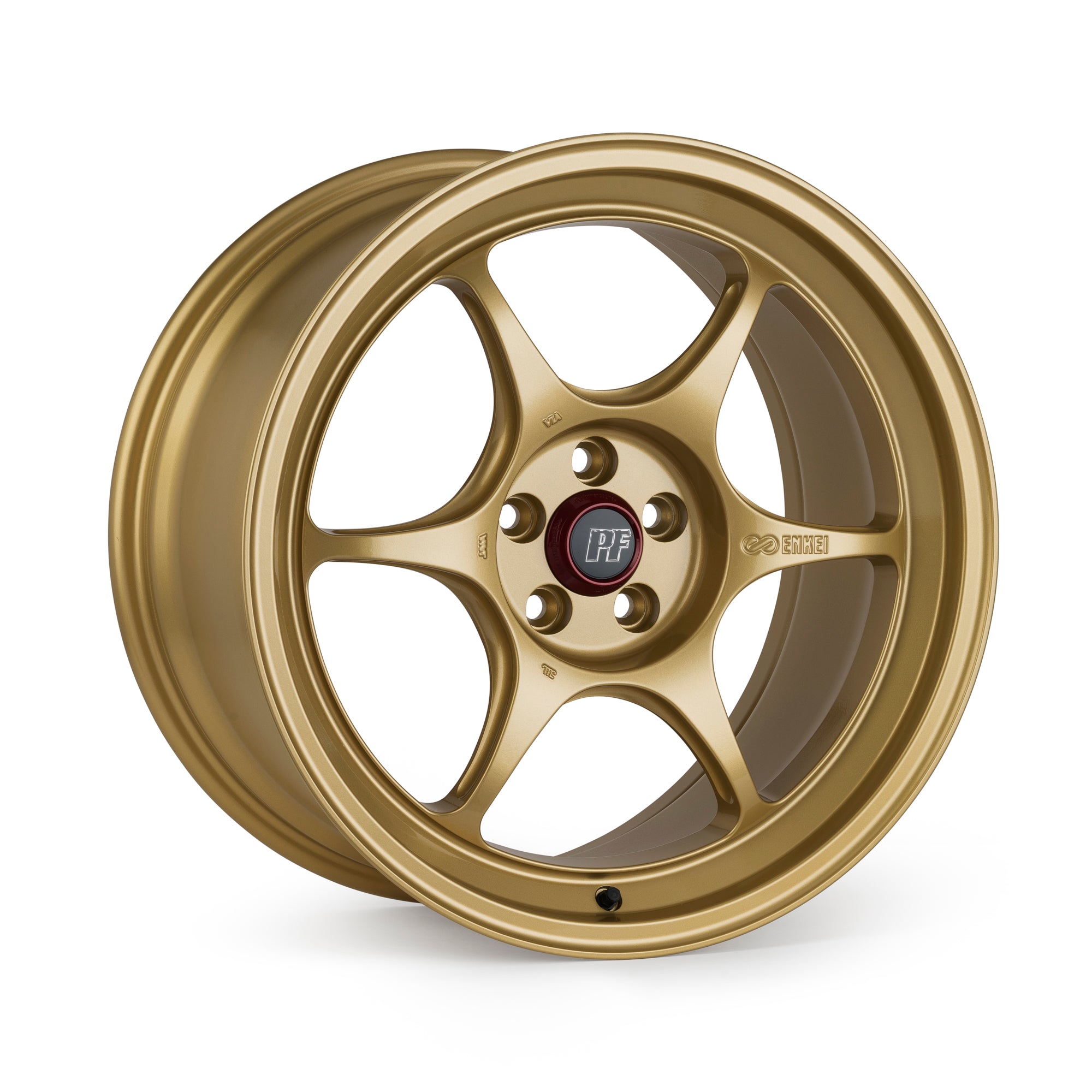 Enkei PF06 17x9 / +35 ET / 5x100 BP - Gold