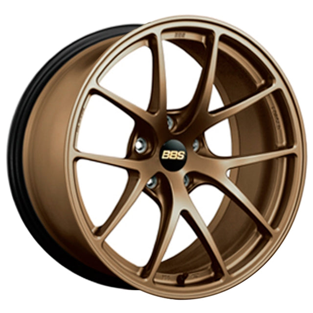 BBS RI-A 18x9.5 5x120 ET40 Matte Bronze Wheel -82mm PFS/Clip Required