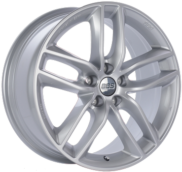 BBS SX 18x8 5x112 ET44 Sport Silver Wheel -57mm