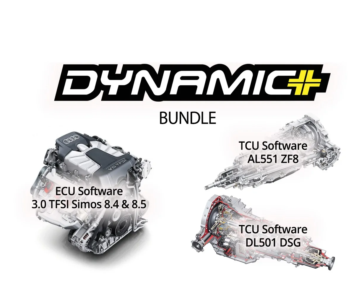 034Motorsport Dynamic+ Tuning ECU & TCU Transmission Tuning Bundle - Audi B8/B8.5 S4/S5, C7 A6/A7, & Q5/SQ5 3.0 TFSI