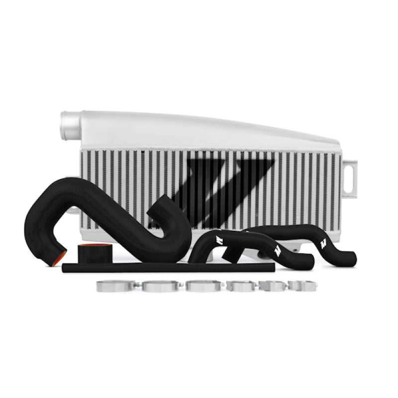 Subaru-02-07-Wrx04-07-Sti-Top-Mount-Intercooler-Kit---Powder-Coated-Silver--Black-Hoses