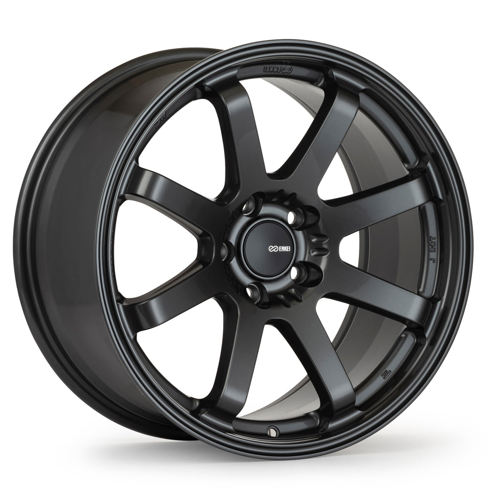 Enkei Vanquish 18x9.5 / 45mm Inset / 5x100 Bolt Pattern / 72.6mm Center Bore - Gloss Gunmetal